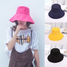 Mujer Casual Bucket Hats Fishing Outdoor Hat Ladies Wide Brim Summer Sun Caps  eb-69567038